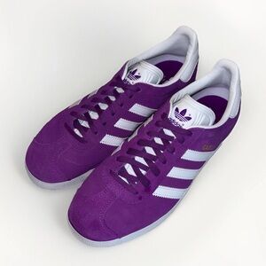adidas Purple and White Women's Sneakers